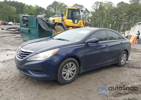 2011 Hyundai Sonata Gls из США, поврежденный, VIN 5NPEB4AC2BH169572